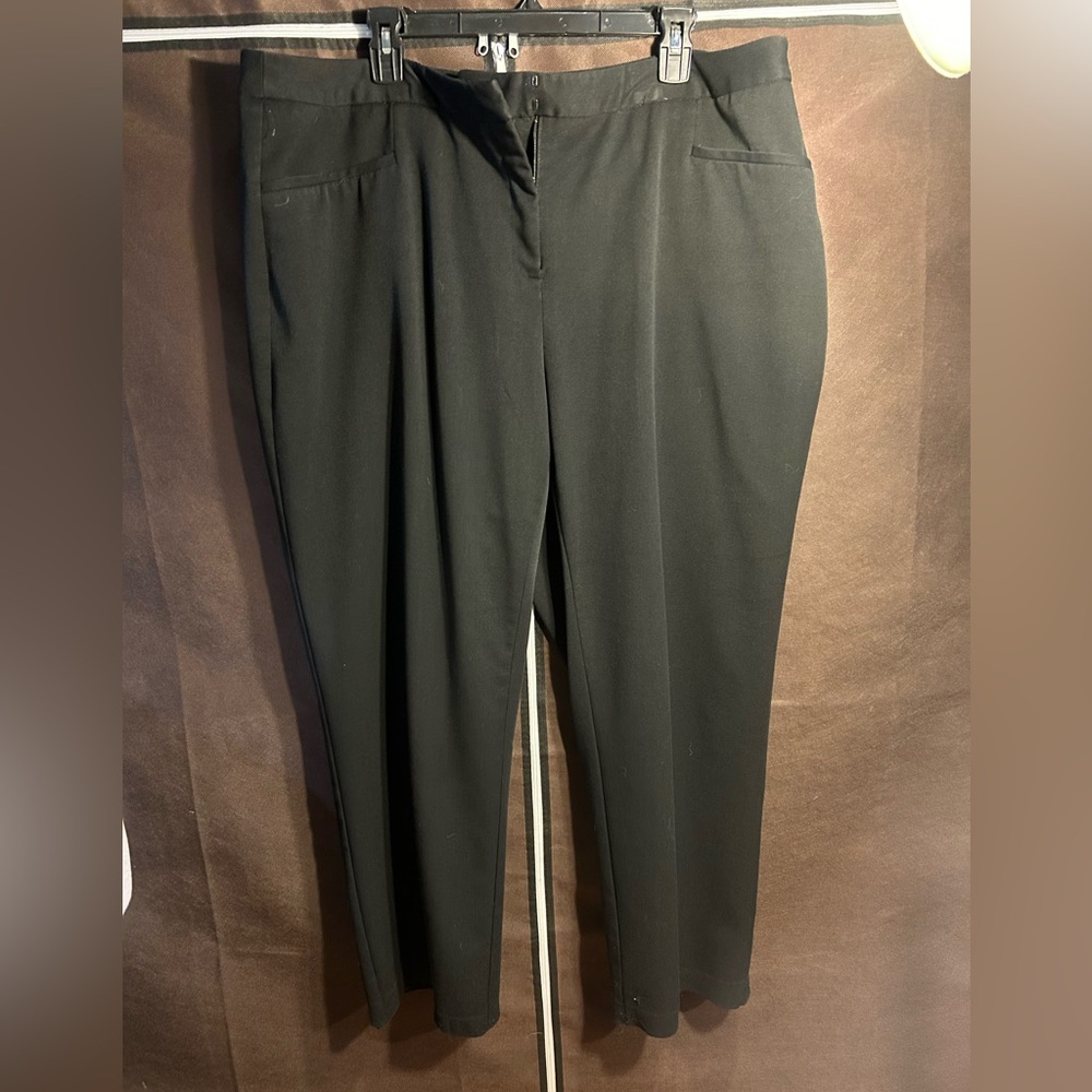 Alfani woman’s professional business pants 18w Black